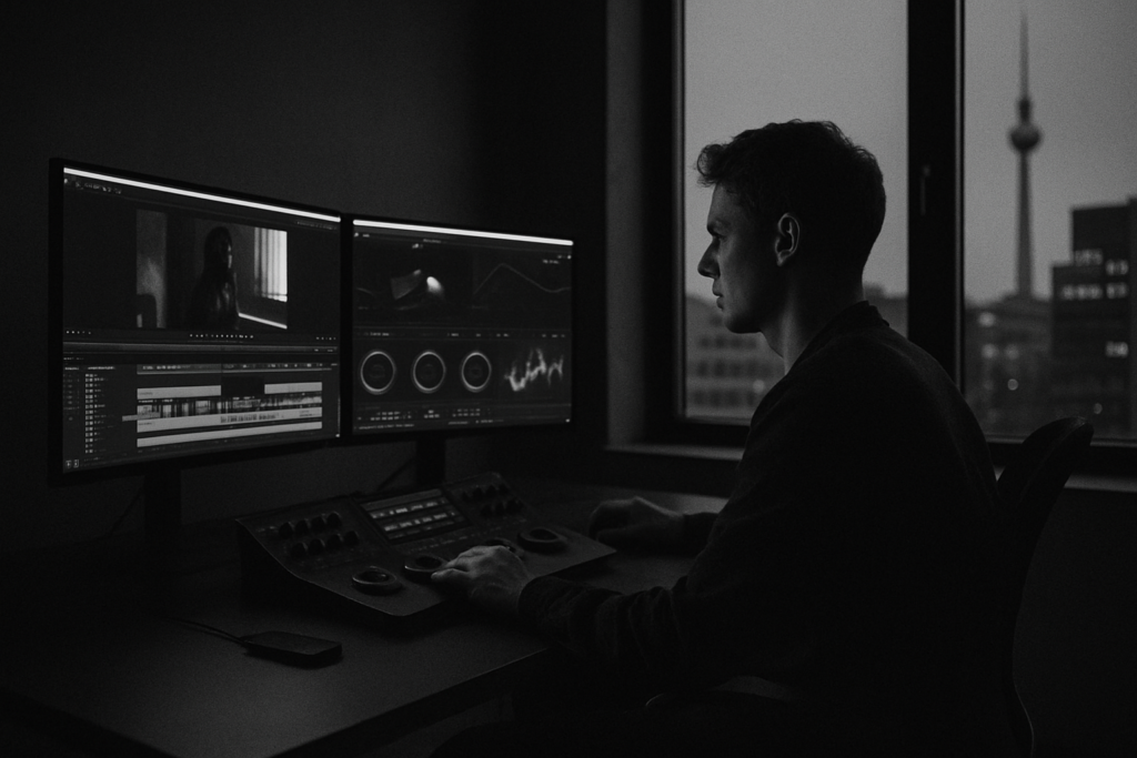 Video Editoren fuer Content Produktion Berlin: schnell buchen