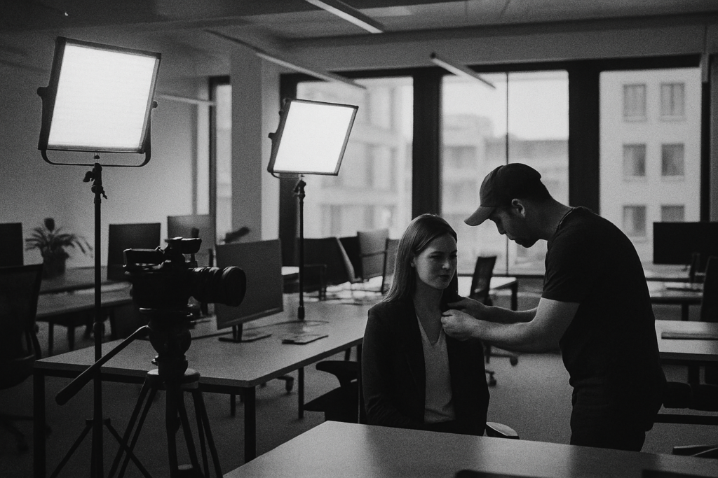 Videodreh Büro: Planung, Technik & Ablauf im Unternehmen
