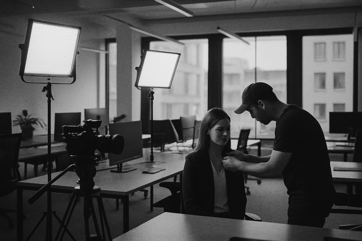 Videodreh Büro: Planung, Technik & Ablauf im Unternehmen
